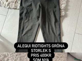 Ridbyxor ryttarutrustning till salu: Alequi ridtights - Annons 7