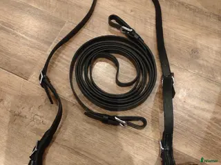 Träns hästutrustning MH Nackstycke med semikapson och tygel - Annons 13