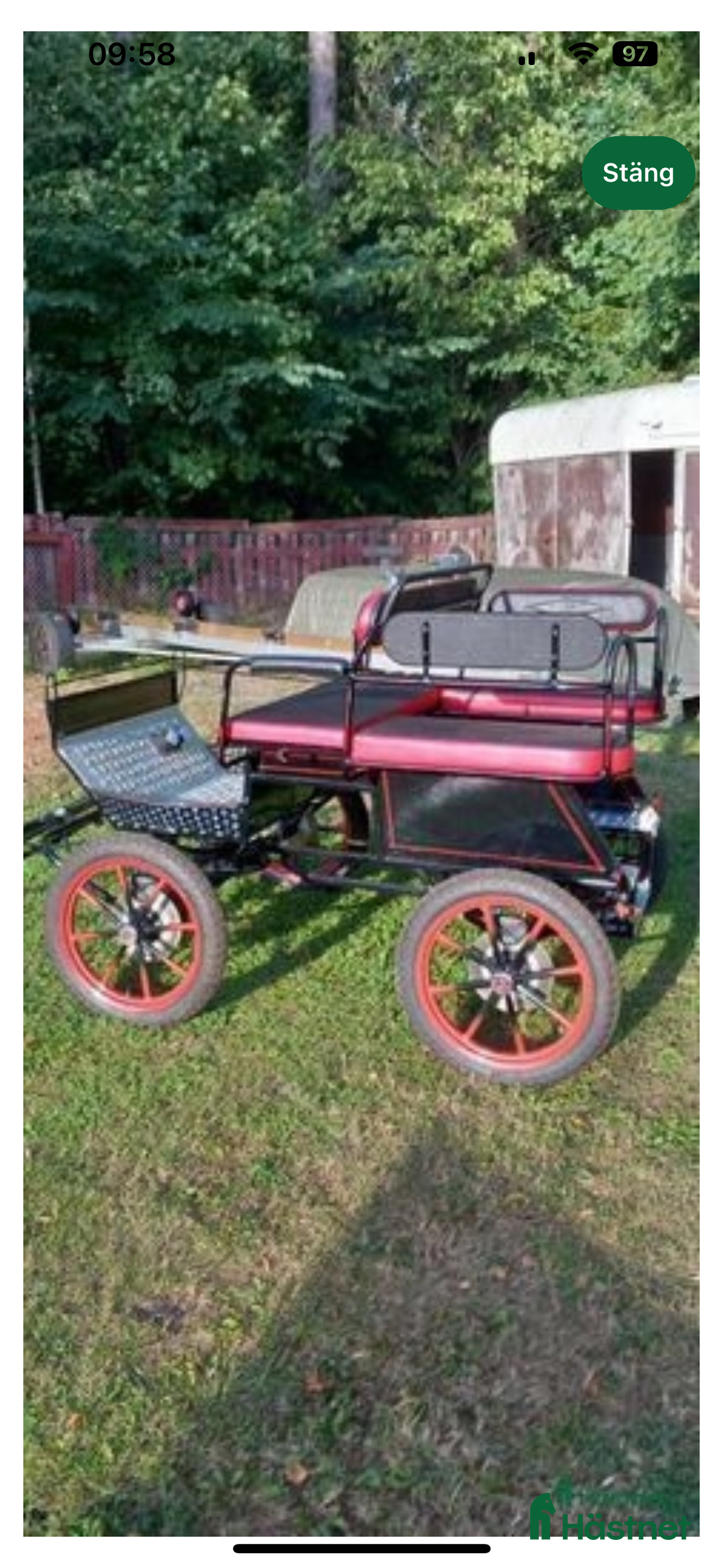 Körvagnar körning till salu: Maratonvagn i Vallentuna - Annons 4