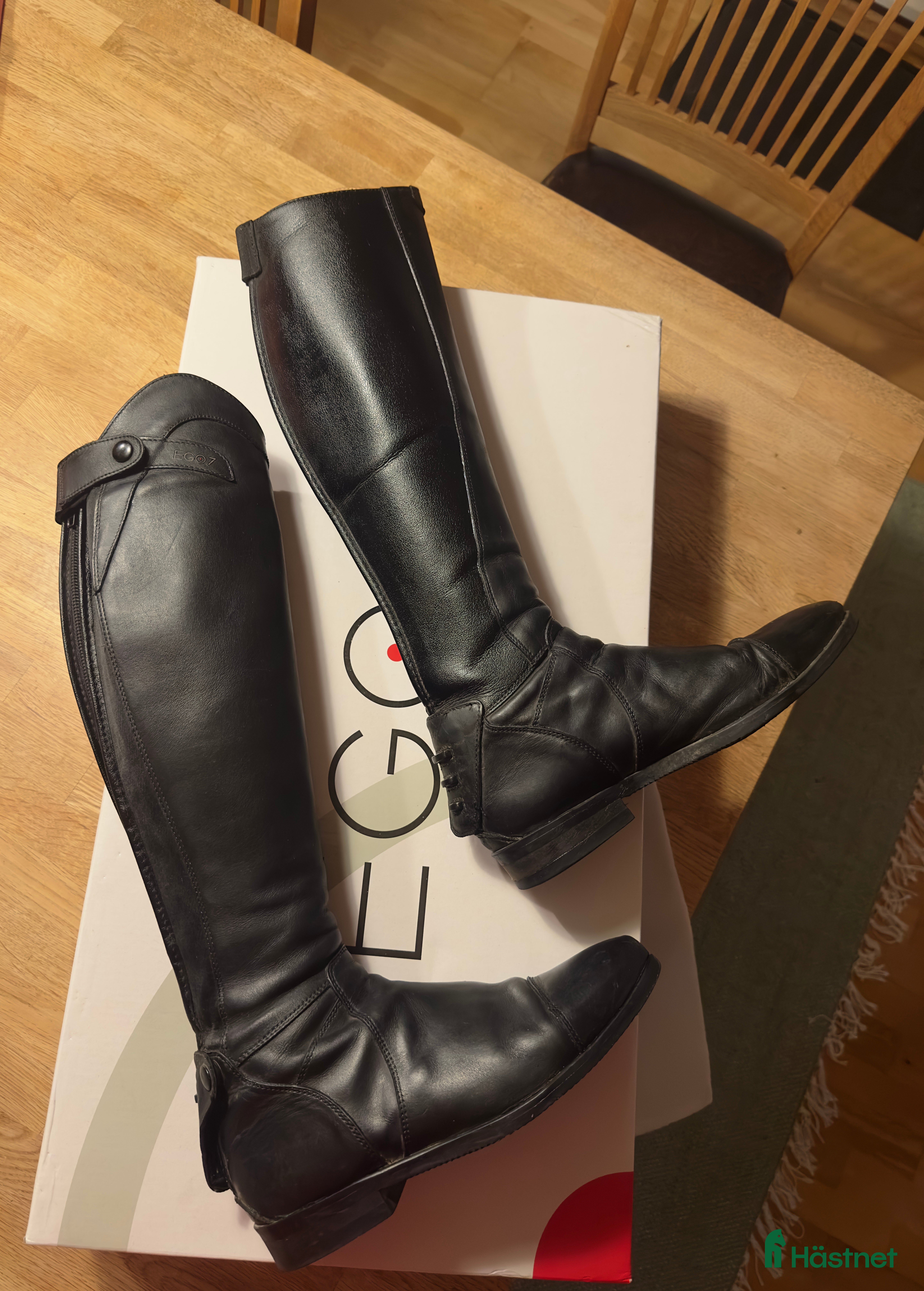 Ridstövlar ryttarutrustning till salu: Ego7 ridstövlar strlk 38 S/+1 - Annons 15