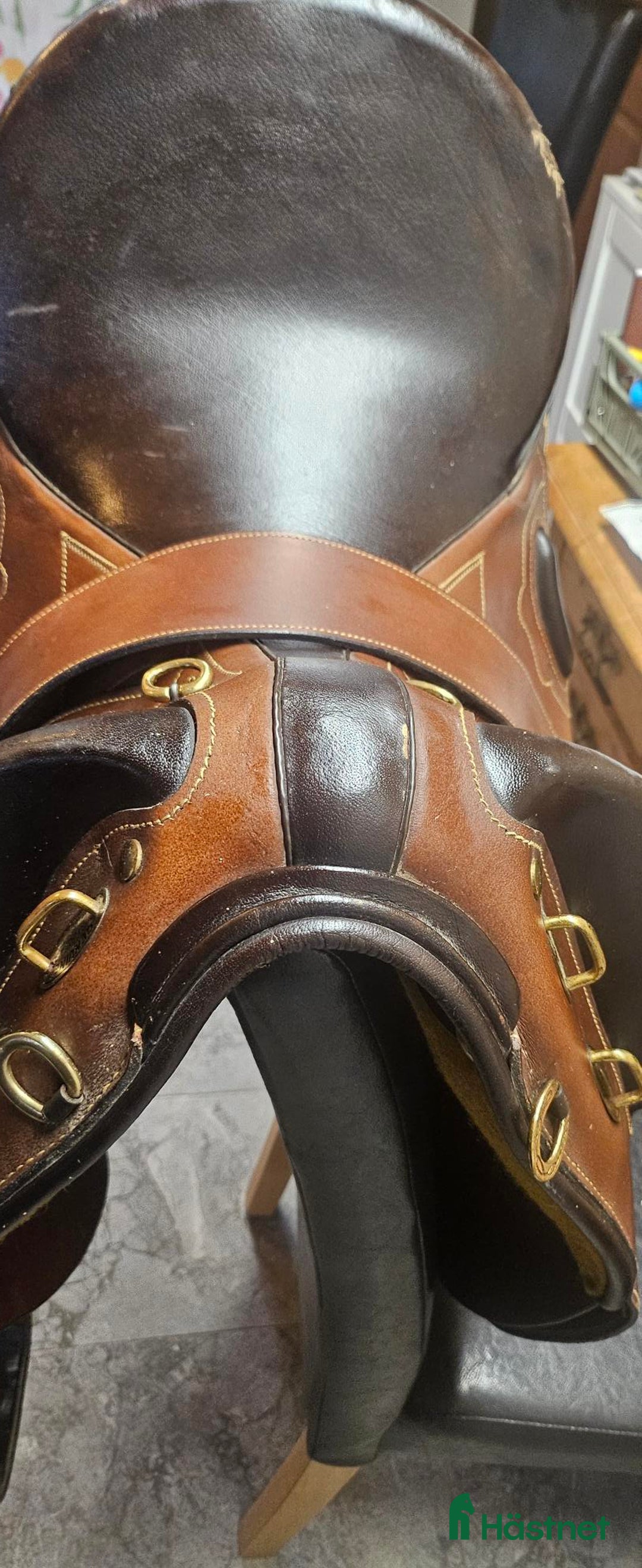 Sadlar hästutrustning till salu: Stocksadel Spansk i Läder - "Stock Rider" i Skurup - Annons 1