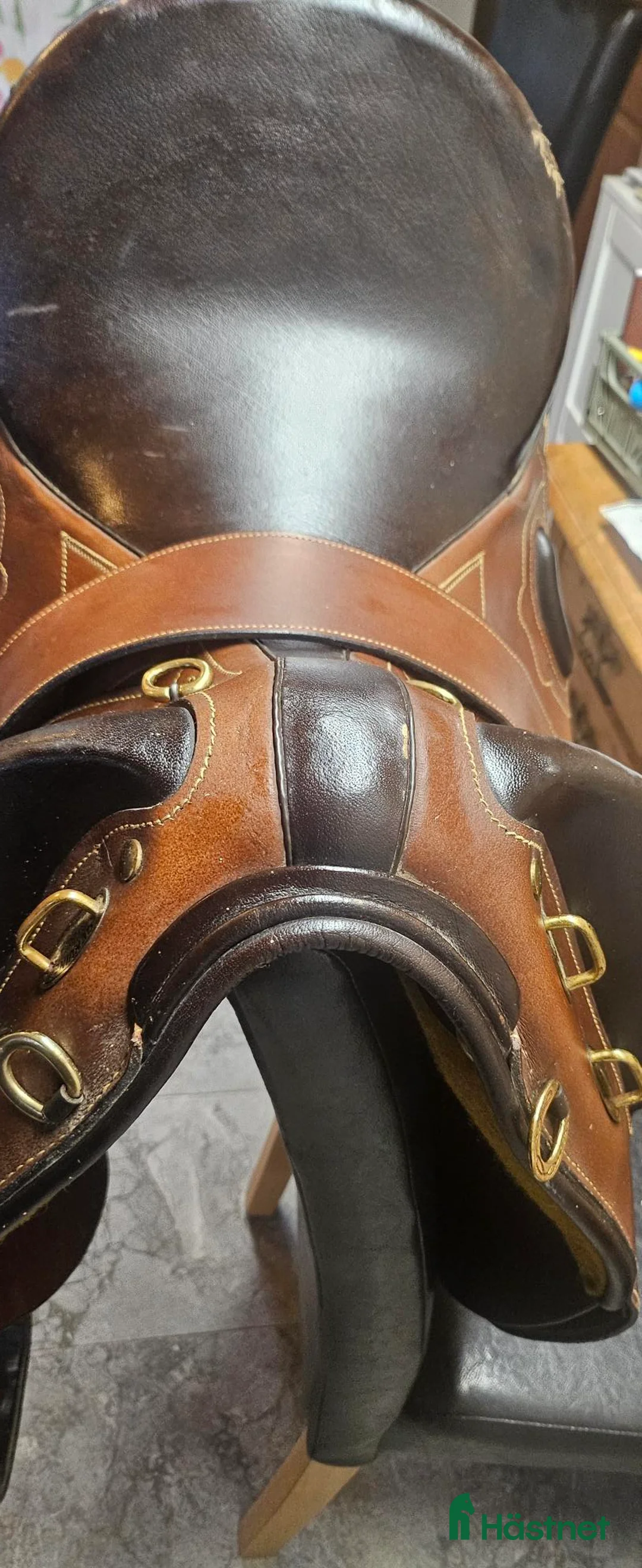 Sadlar hästutrustning till salu: Stocksadel Spansk i Läder - "Stock Rider" i Skurup - Annons 1