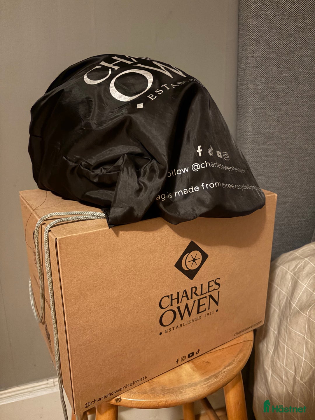 Hjälmar ryttarutrustning till salu: Charles Owen SP8 Plus i Finspång - Annons 6