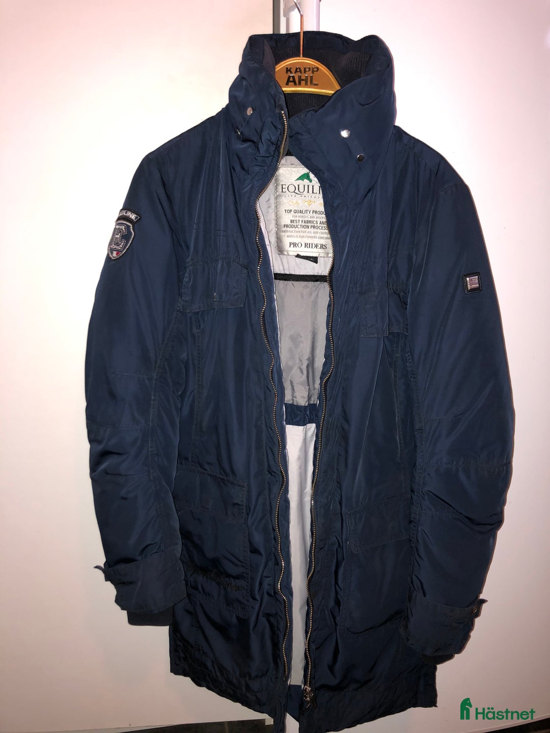 Jackor & Kavajer ryttarutrustning till salu: Equiline vinterjacka i Harplinge - Annons 2