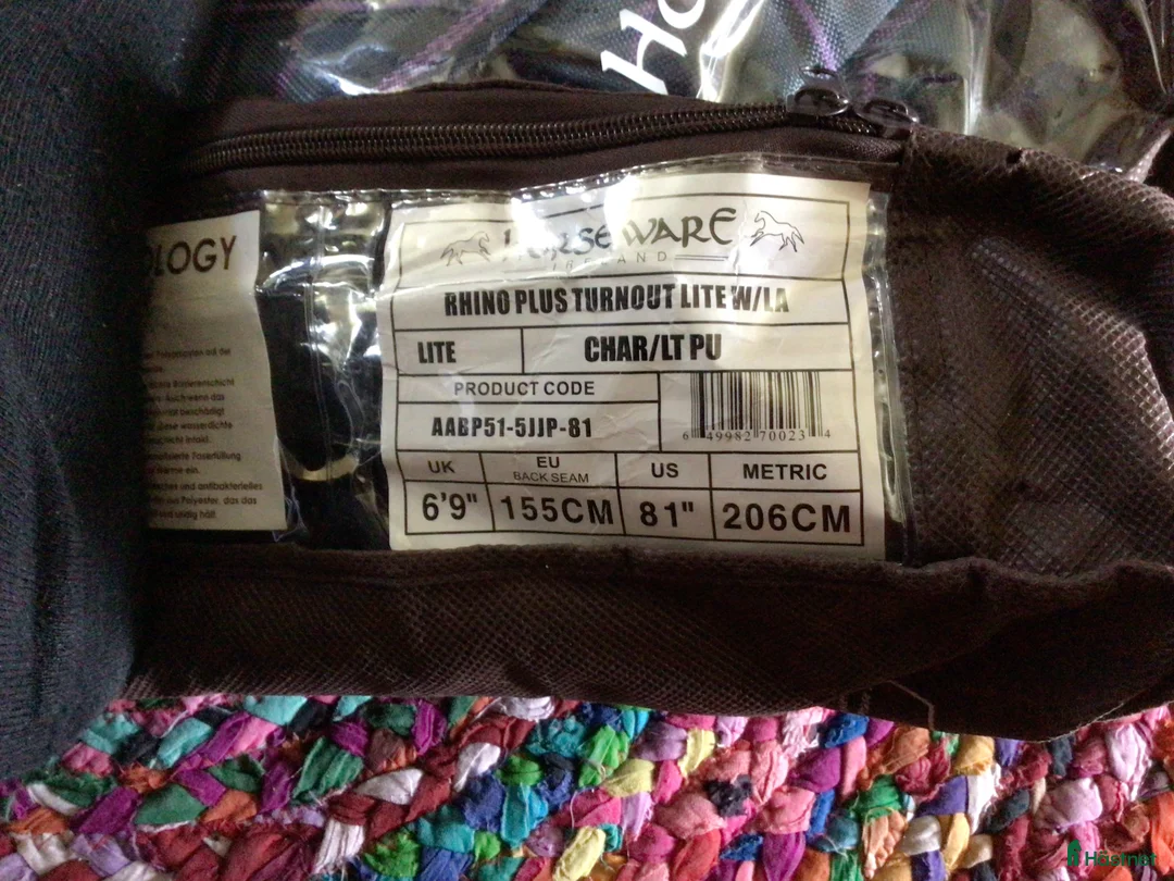 Täcken hästutrustning till salu: Helt nytt, Rhino plus 155cm i Lund - Annons 5