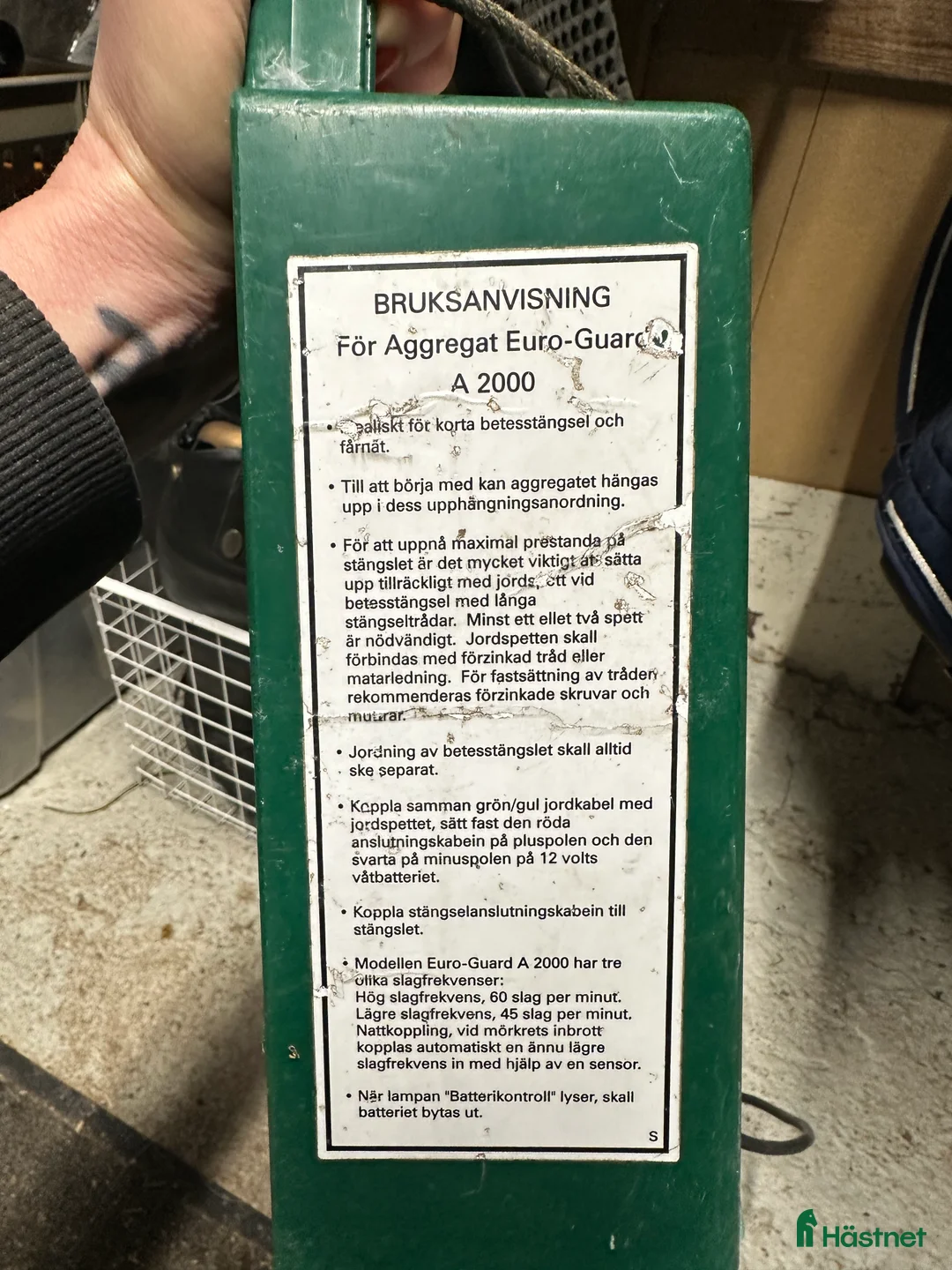 Stallinredning, stängsel & gård övrig utrustning till salu: Elaggregat till batteri  - Annons 2