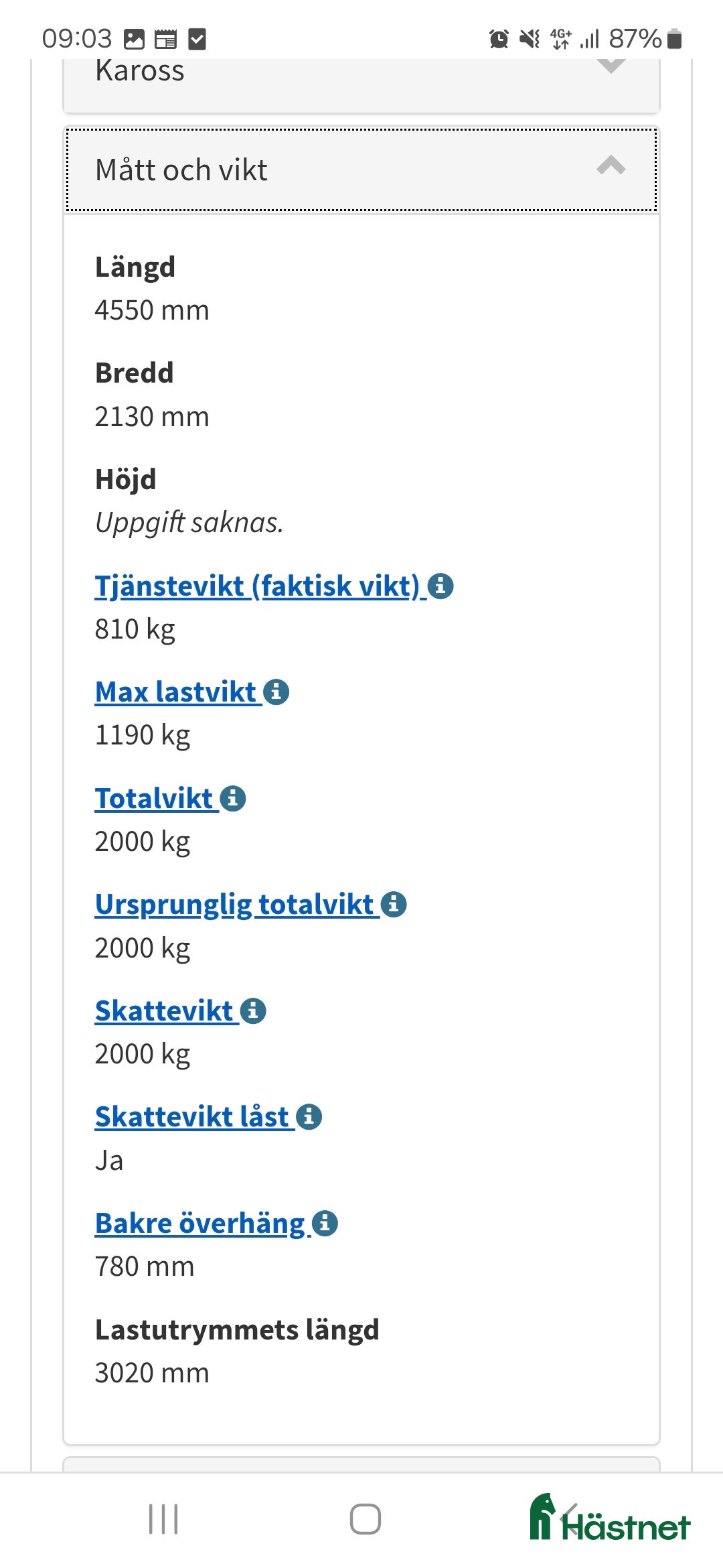 Hästtransporter  fordon & transport till salu: Gammal värmlandsvagn  i Sala - Annons 3