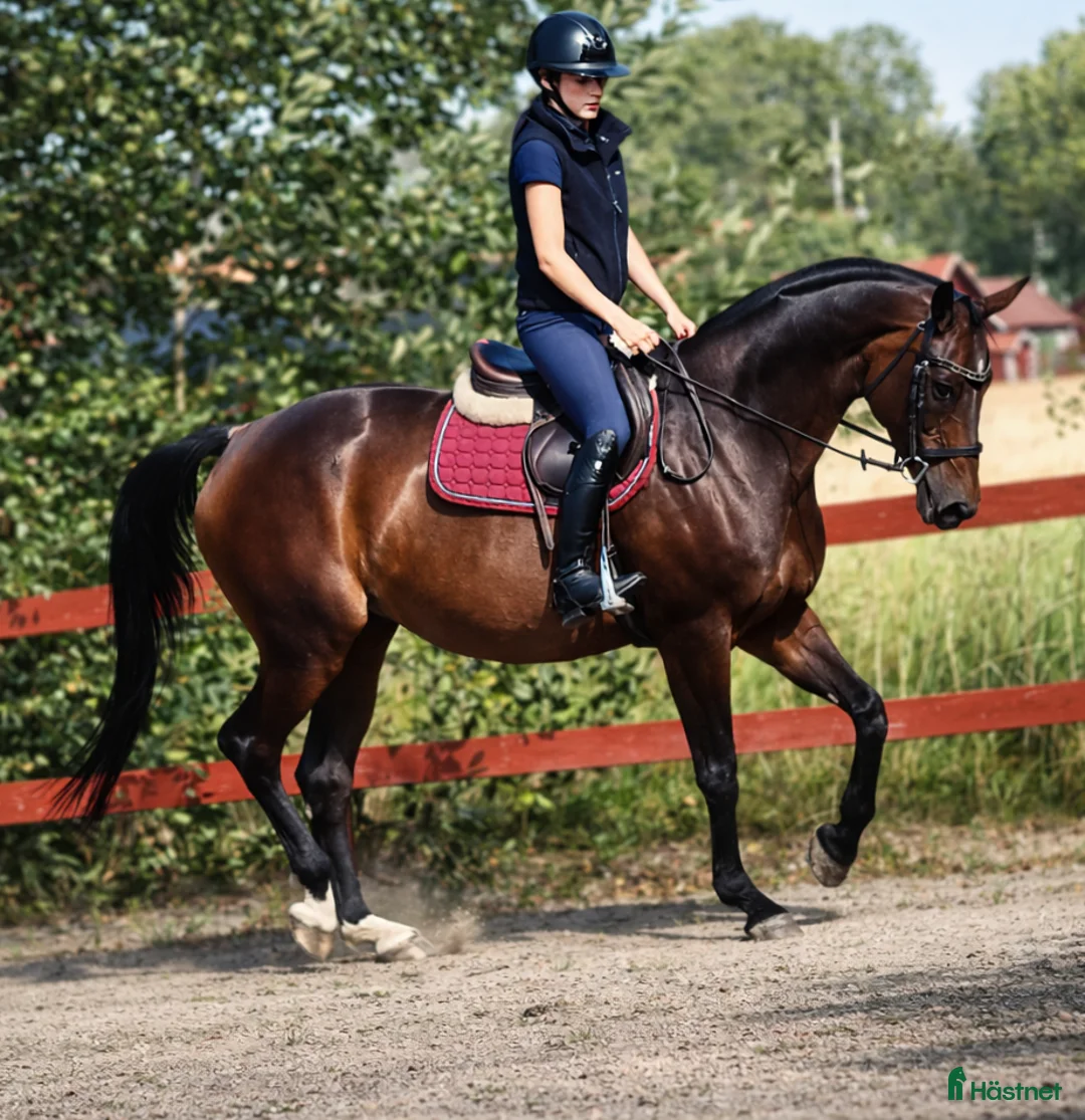 Hoppning hästar till salu: Vackert sto besikt. UA -26.03.26 - Annons 2