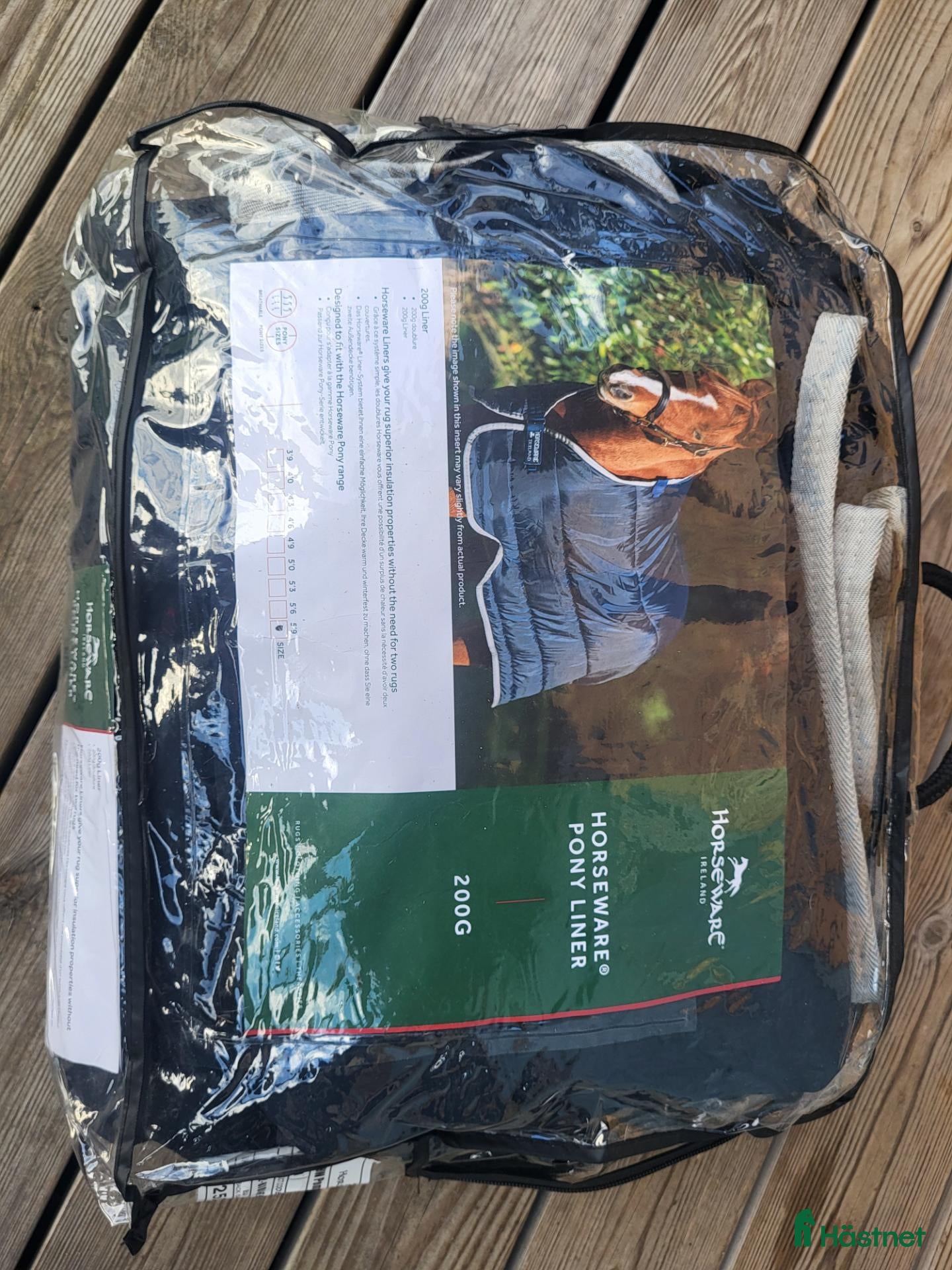 Täcken hästutrustning till salu: Hästtäcken Horseware, Hansbo, Fairfield. Mias RS - Annons 1