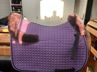 Schabrak & Vojlockar hästutrustning till salu: Mattes hoppschabrak fårskinn i Sigtuna - Annons 13