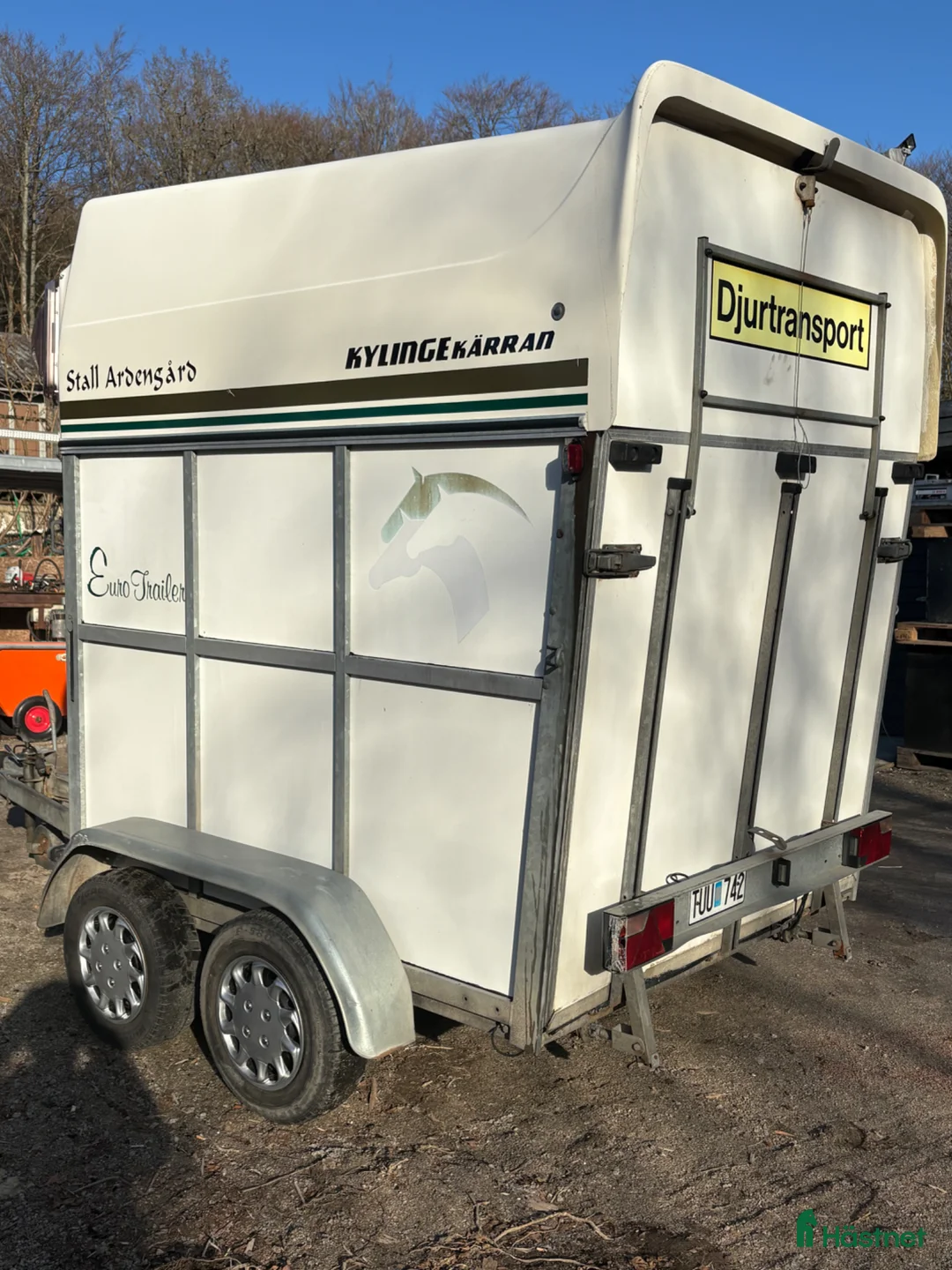 Hästtransporter  fordon & transport till salu: Kylingeväggar,frontlem,panikbommar NYRENOVERAD  - Annons 15