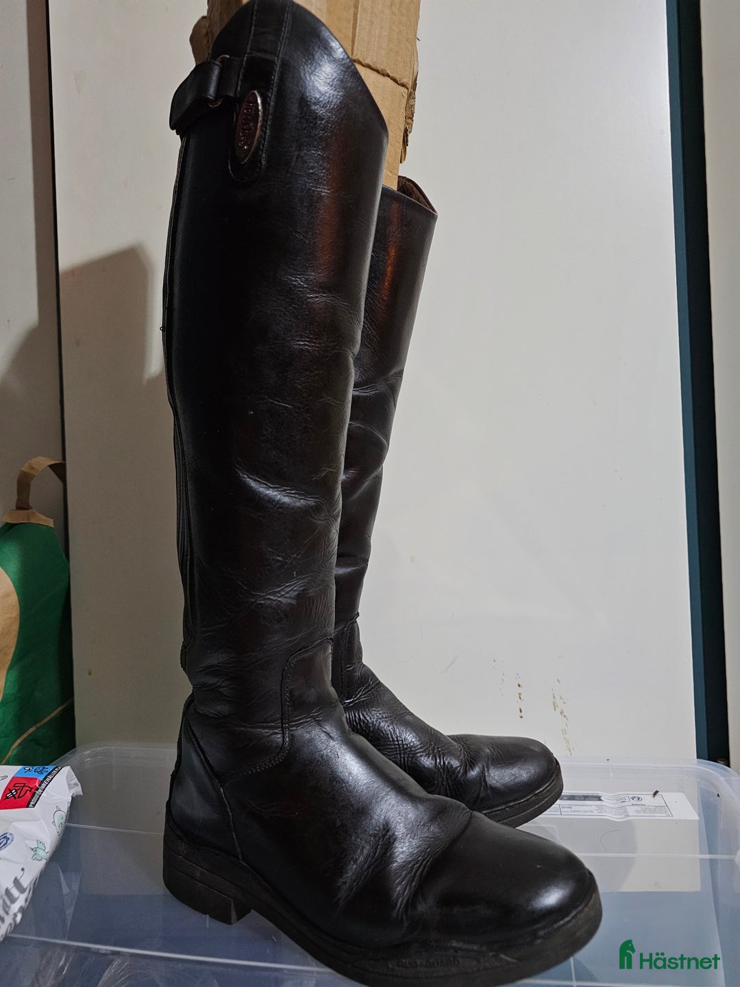 Ridstövlar ryttarutrustning till salu: Horsehead Fodrad ridstövel strl 37 i Söråker - Annons 1