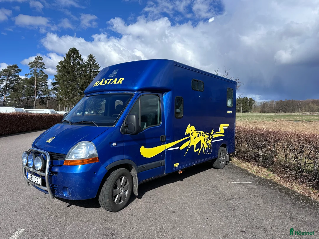 Hästlastbilar  fordon & transport till salu: Theault hästlastbil 2008, Renault master.  - Annons 1