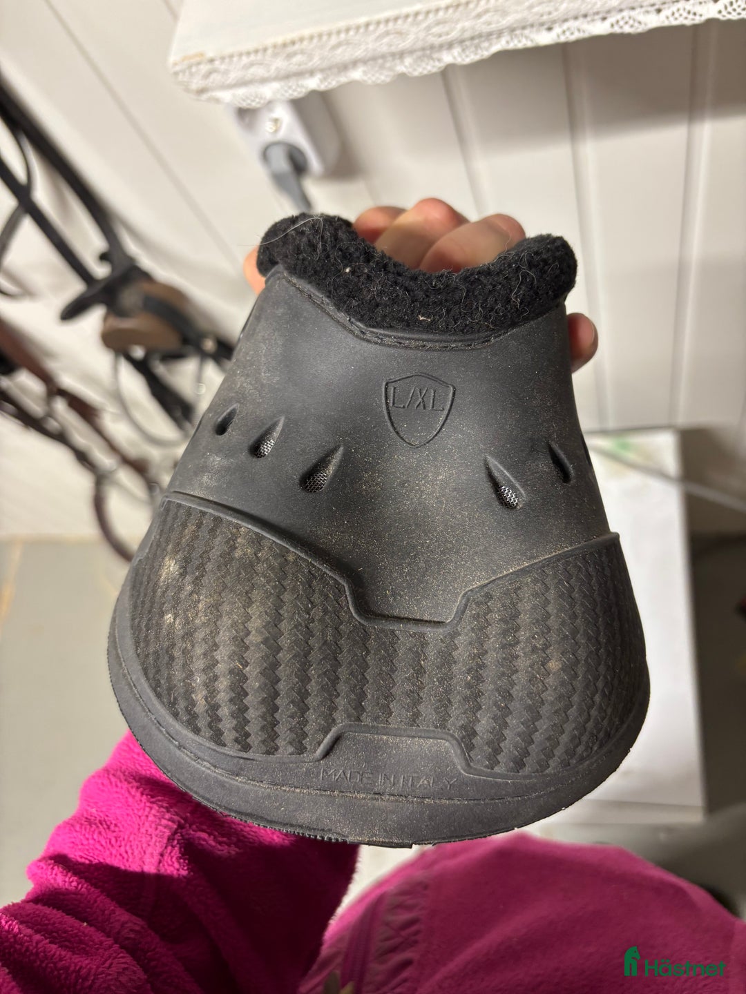 Benskydd hästutrustning till salu: Ballskydd Zandonà Carbon Air Heel i Storuman - Annons 1