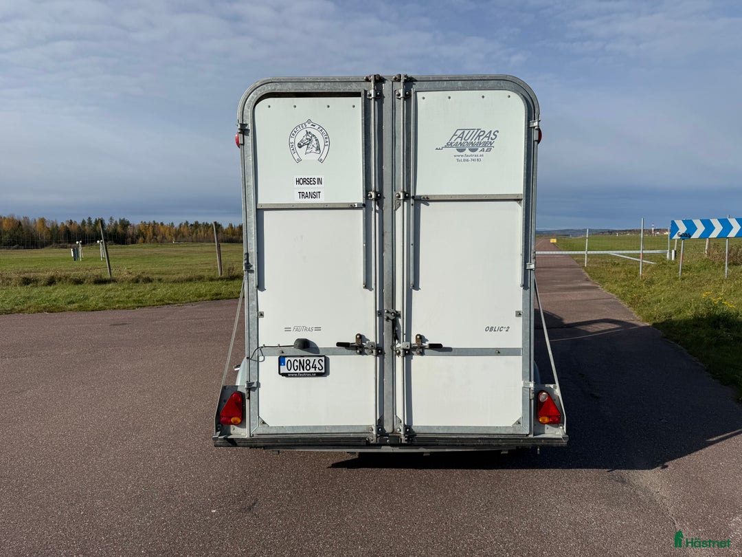 Hästtransporter  fordon & transport till salu: Fautras Oblic+2 -19 i Borlänge - Annons 6
