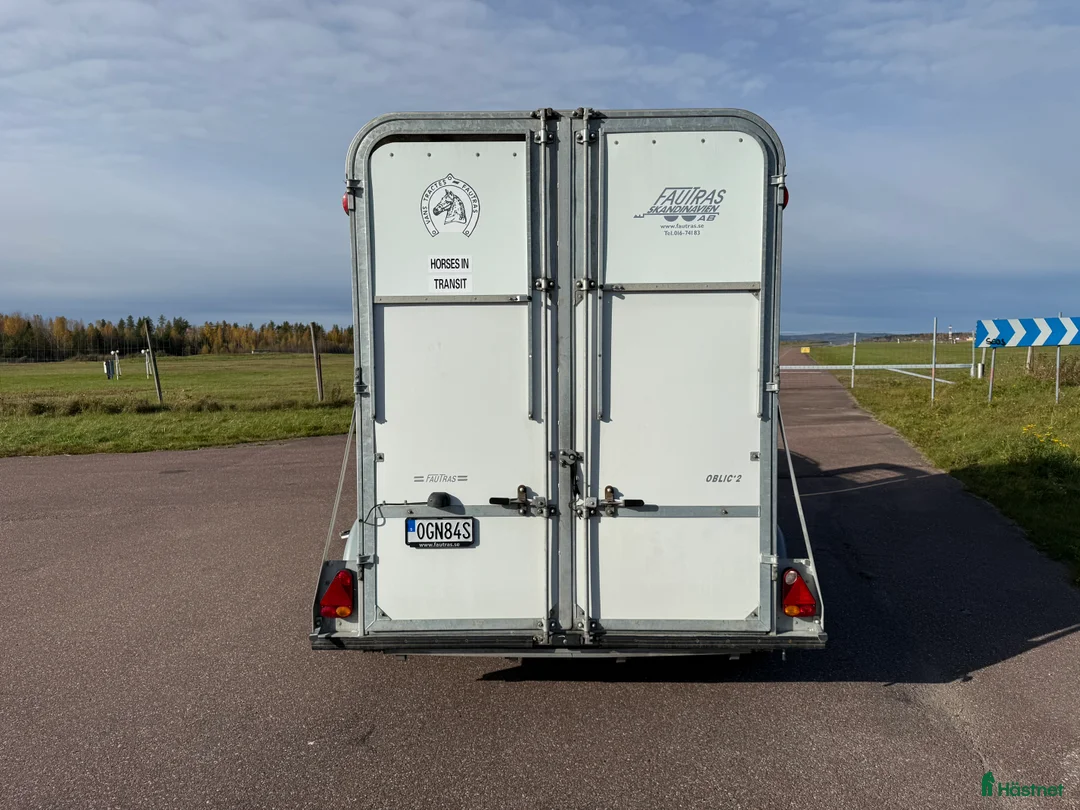 Hästtransporter  fordon & transport till salu: Fautras Oblic+2 -19 i Borlänge - Annons 6