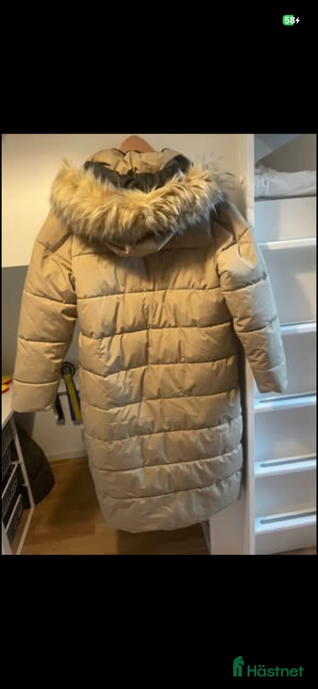 Jackor & Kavajer ryttarutrustning till salu: Jättefin ny vinterjacka strl 46 Lutha  - Annons 2