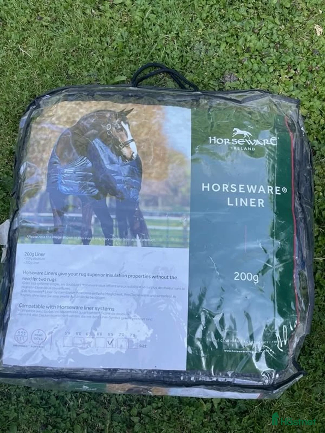 Täcken hästutrustning till salu: Horseware Liner 200 g – 155 cm - Annons 3