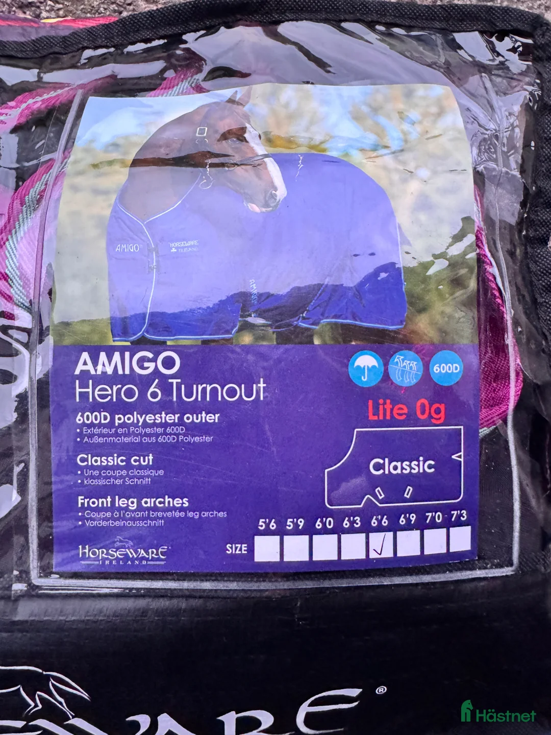Täcken hästutrustning till salu: Amigo - Annons 1