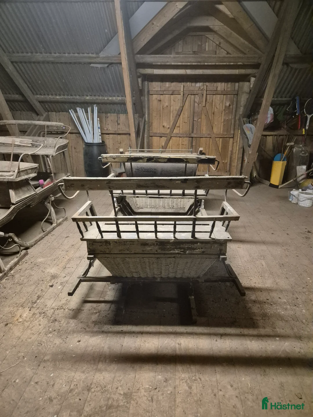 Övrig Körutrustning körning till salu: Antik släde i Hästveda - Annons 2