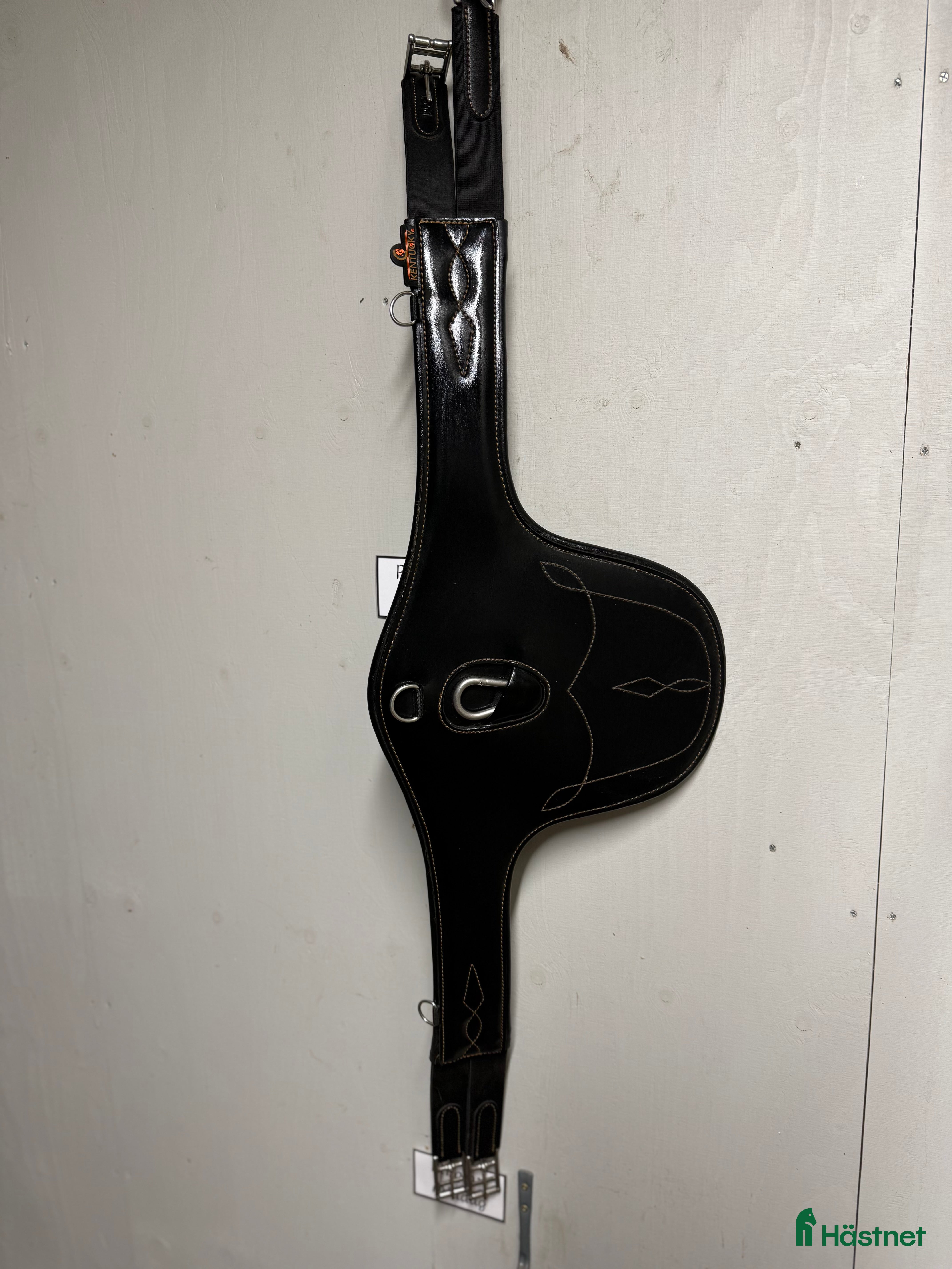 Sadeltillbehör hästutrustning till salu: Svart Kentucky magplatta  i Tierp - Annons 4