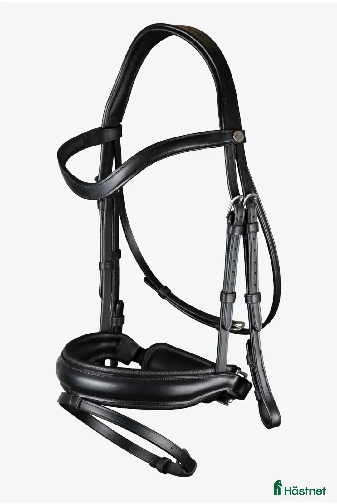 Träns hästutrustning till salu: Dyon svart dressyrträns COB - Annons 1