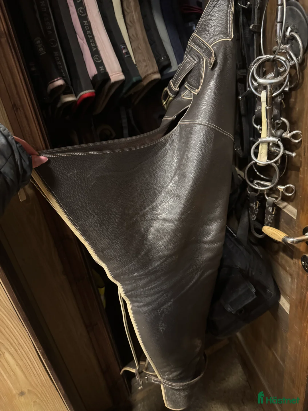 Ridbyxor ryttarutrustning till salu: Parlanti chaps i Skellefteå - Annons 2
