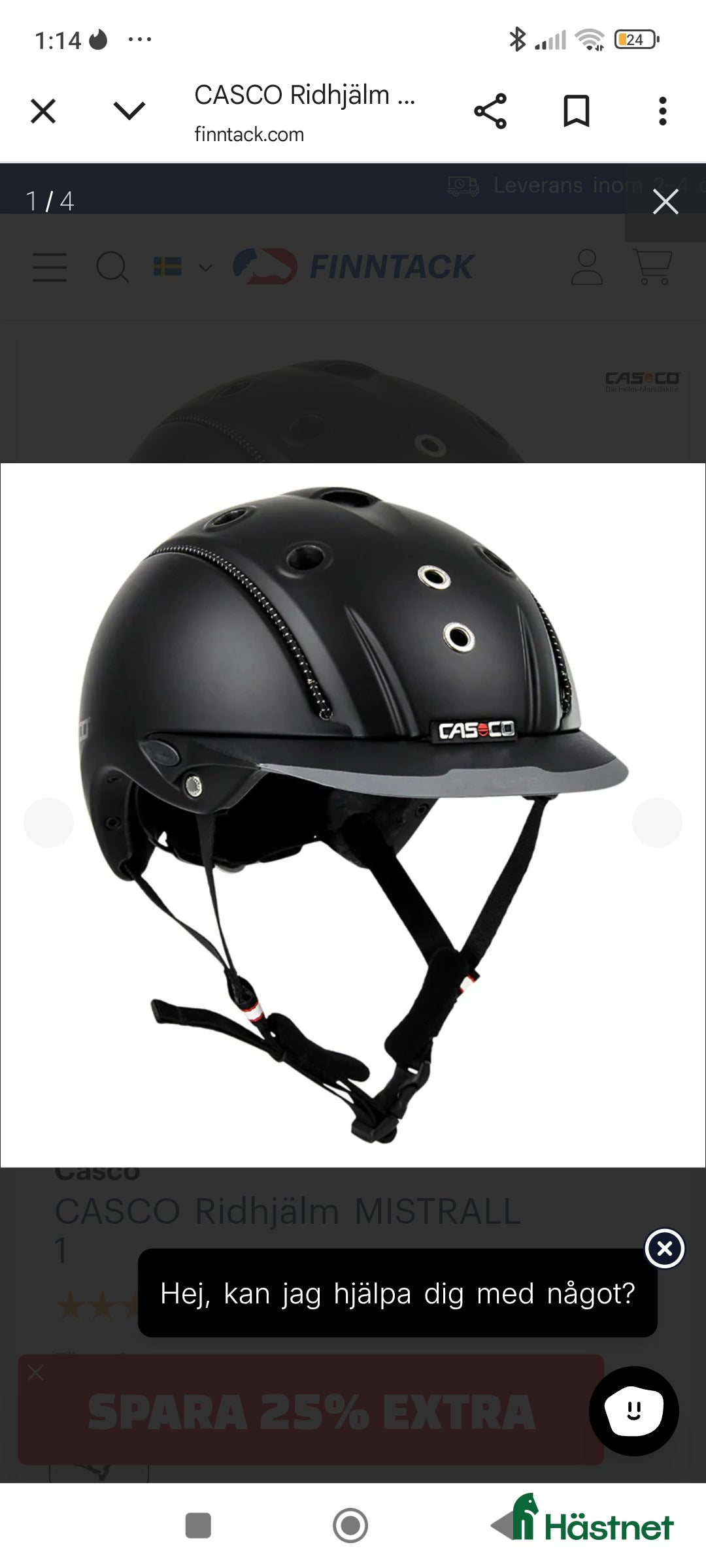 Hjälmar ryttarutrustning till salu: SÖKES Casco Mistral i Lit - Annons 11