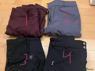 Ridbyxor ryttarutrustning till salu: Säljer lite olika ridbyxor - Annons 2