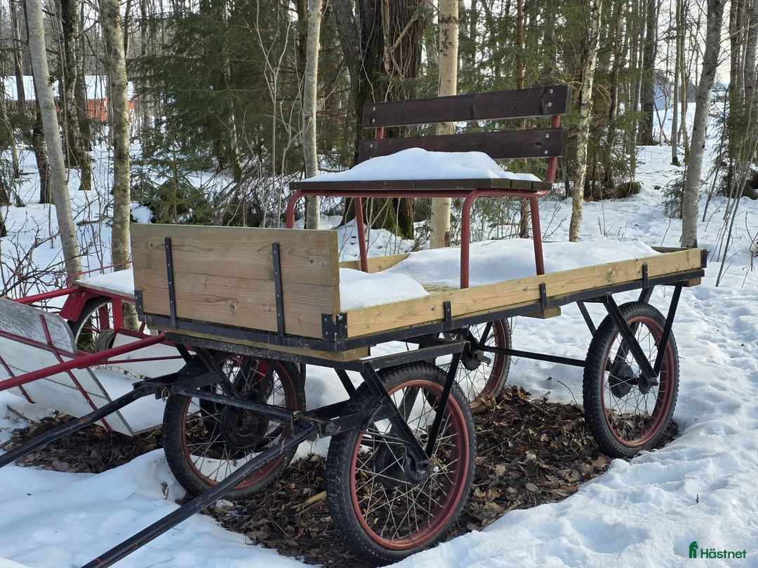 Körvagnar körning till salu: Flakvagn - Annons 1