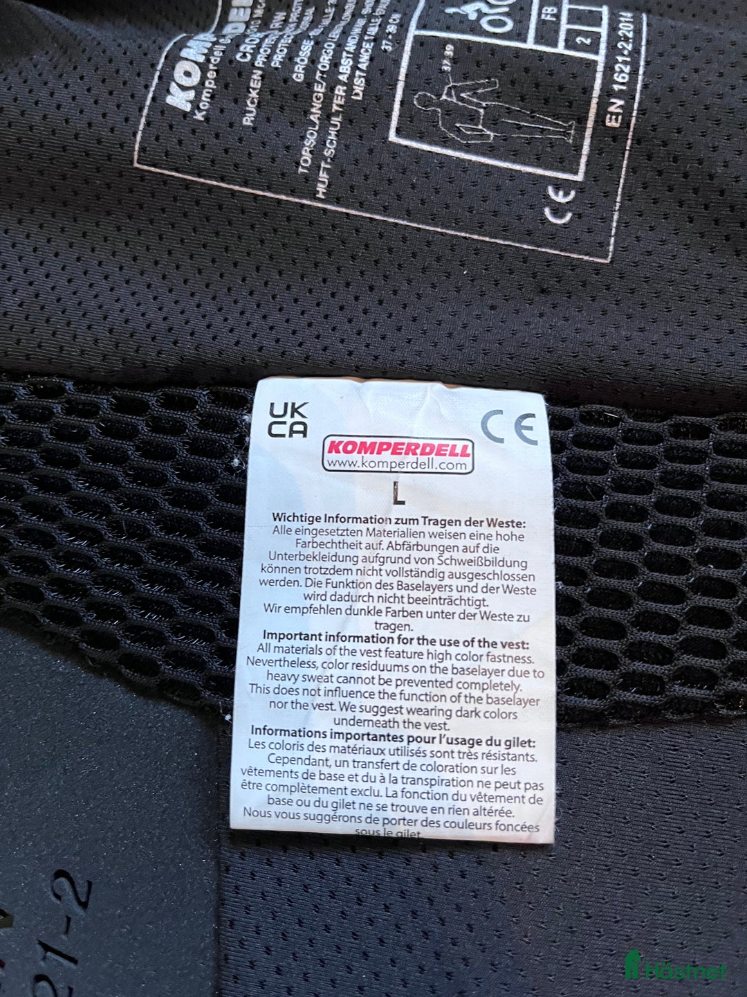 Säkerhetsvästar ryttarutrustning till salu: Komperdell Säkerhetsväst i Västerås - Annons 5