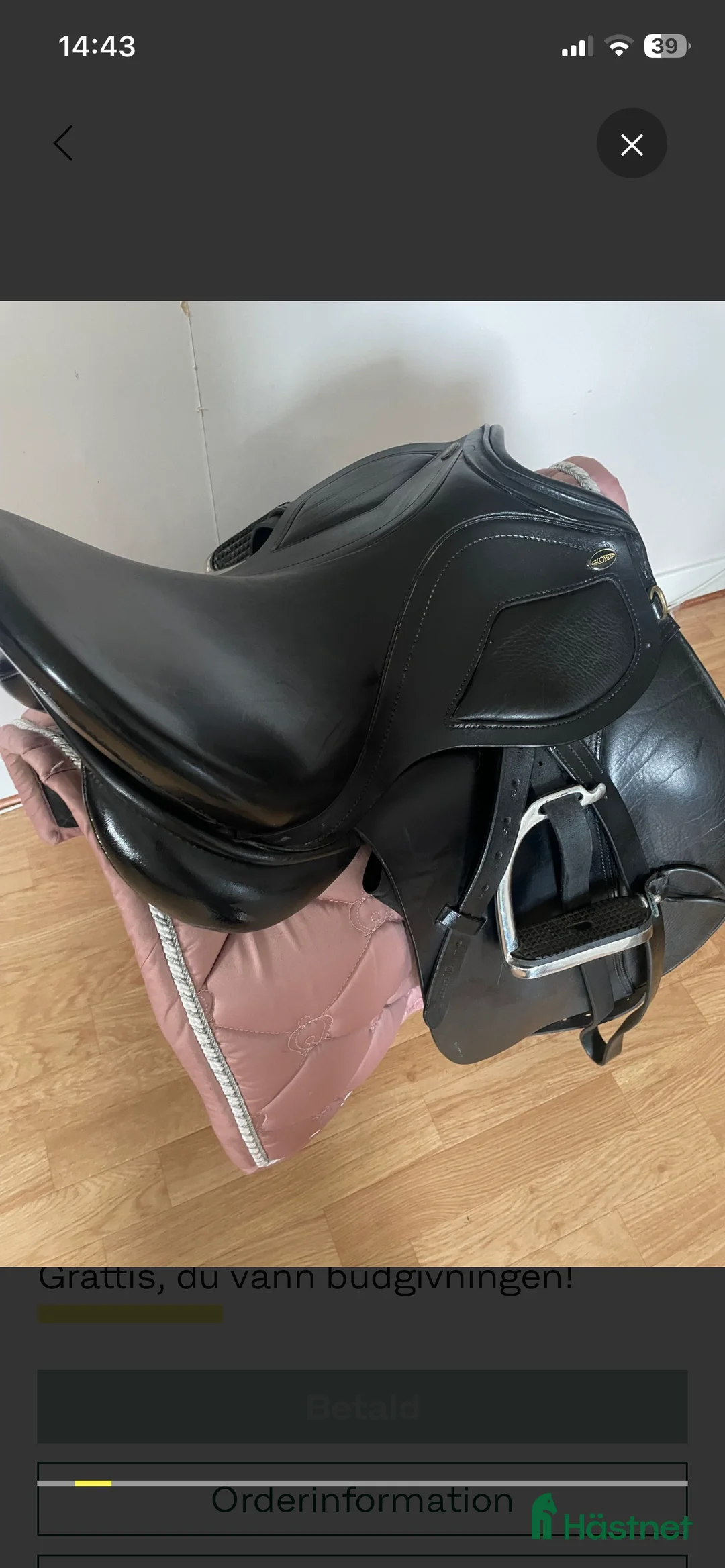 Sadlar hästutrustning till salu: Globus clic - Annons 2