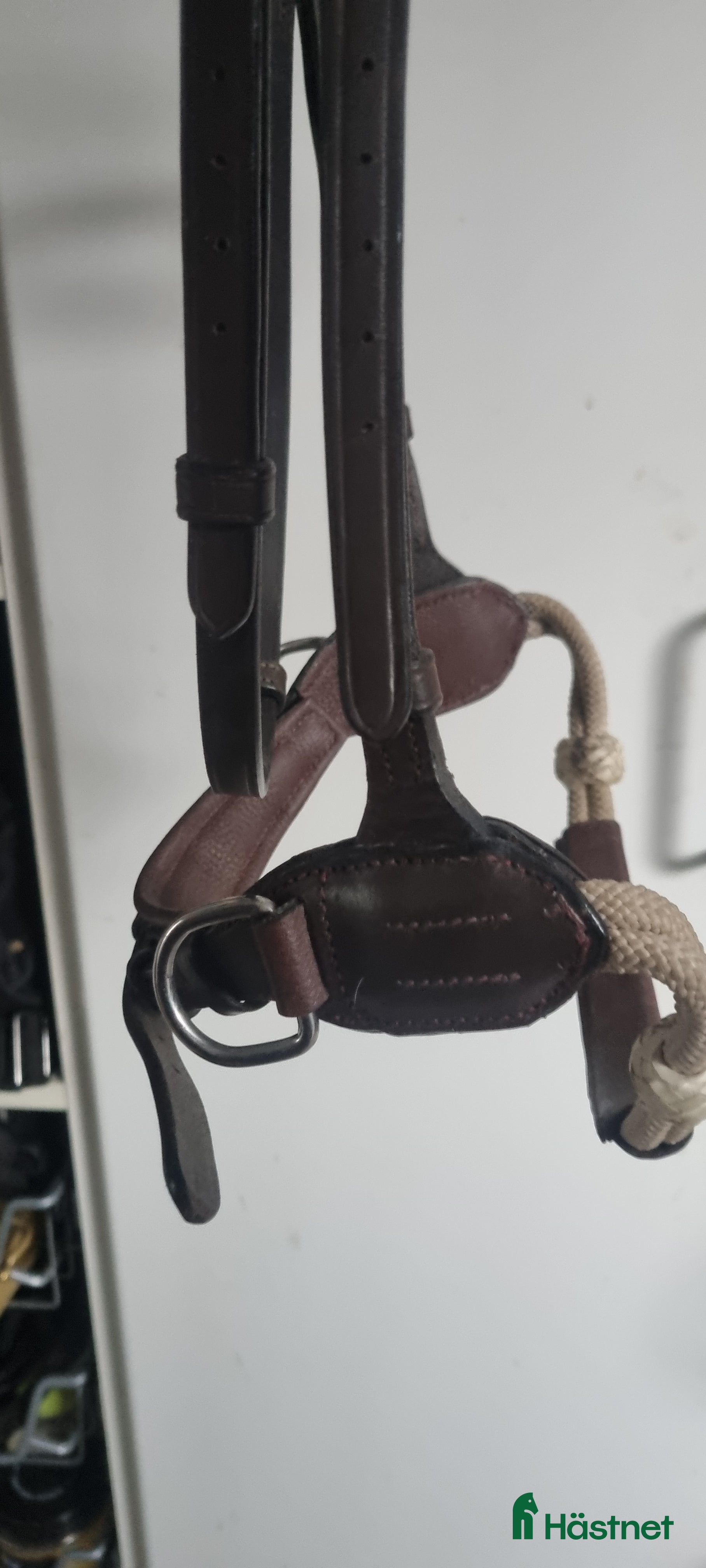 Träns hästutrustning Bettlöst träns, brunt stl Full - Annons 4