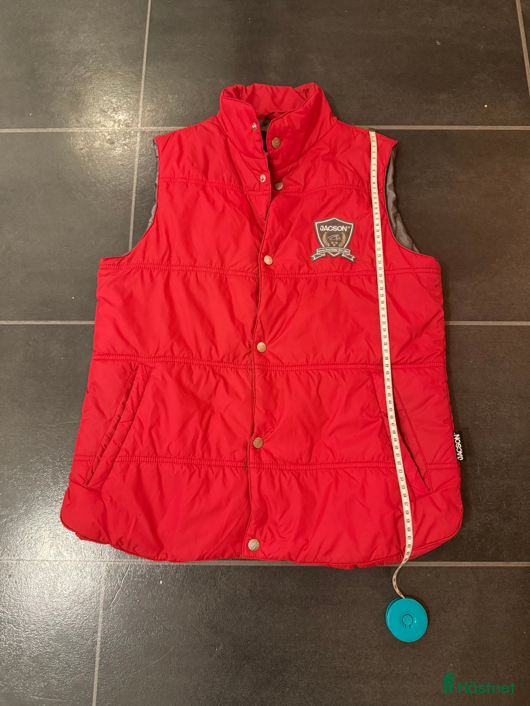 Jackor & Kavajer ryttarutrustning till salu: Jacson lättfodrad väst stl L i Kungsängen - Annons 7