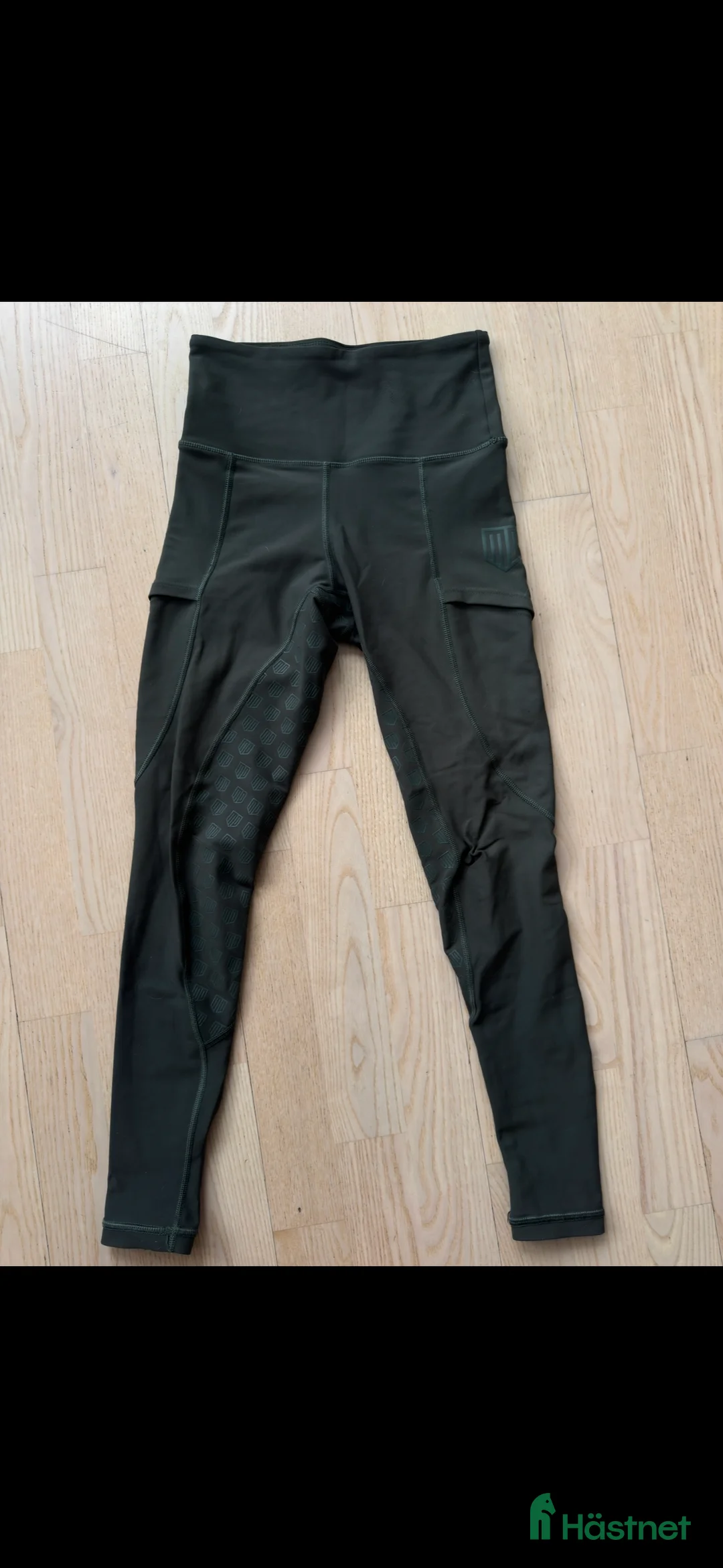 Ridbyxor ryttarutrustning till salu: Maya delorez ridbyxa grön leggings  - Annons 2