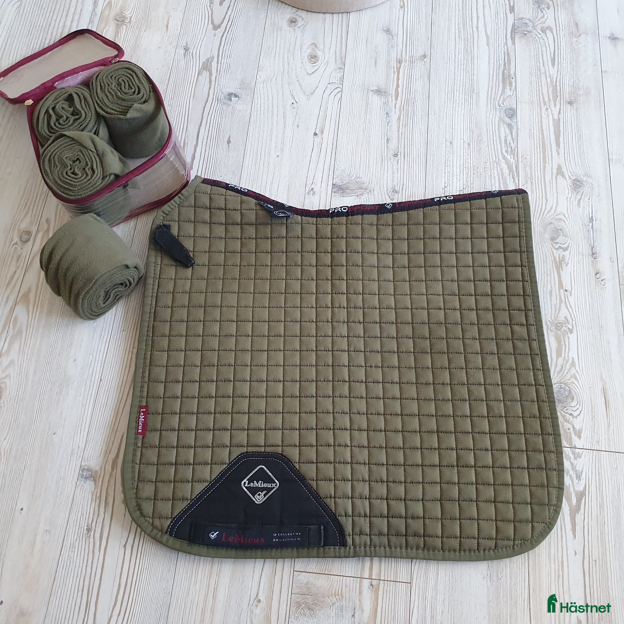 Schabrak & Vojlockar hästutrustning Olivgrönt dressyrset Lemieux Full - Annons 4
