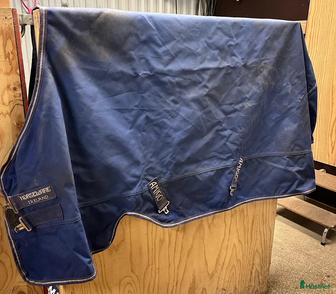 Täcken hästutrustning till salu: Amigo Hero 0 gram regntäcke strl 125 - Annons 1