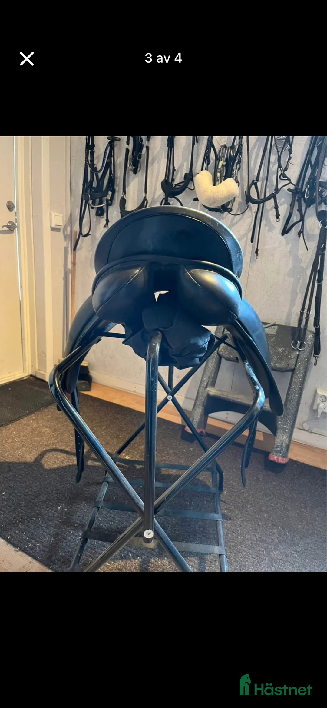 Sadlar hästutrustning till salu: Dressyrsadel 17” i Brunflo - Annons 3