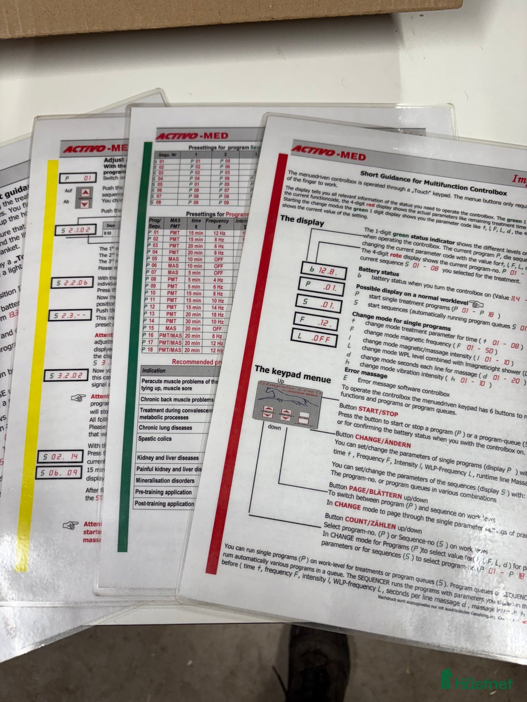 Övrig Hästutrustning hästutrustning till salu: ActivoMed Magnettäcke inkl benskydd i Klagstorp - Annons 3