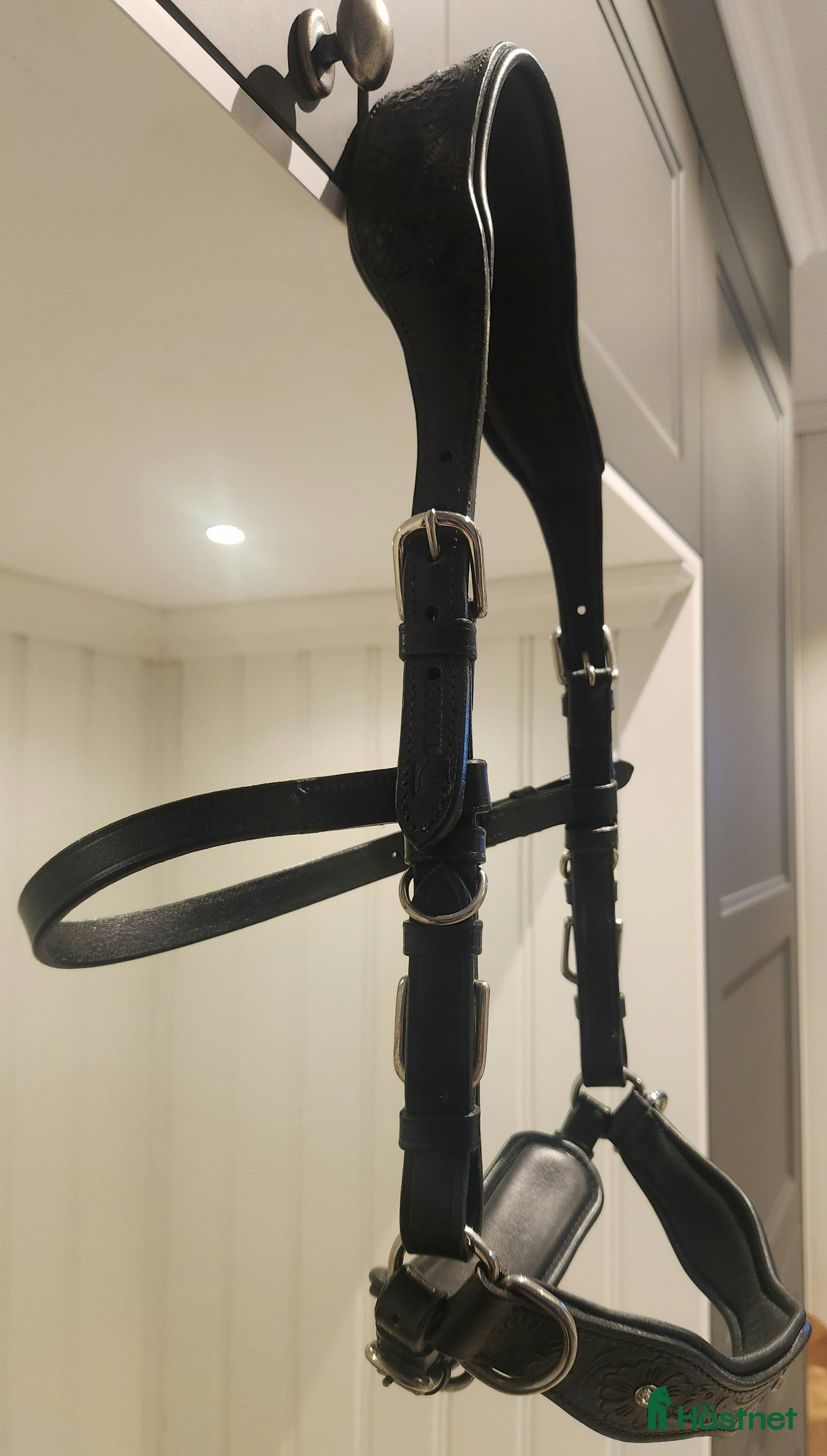 Träns hästutrustning Nytt Sidepull svart med ergonomiskt nackstycke i Borlänge - Annons 6