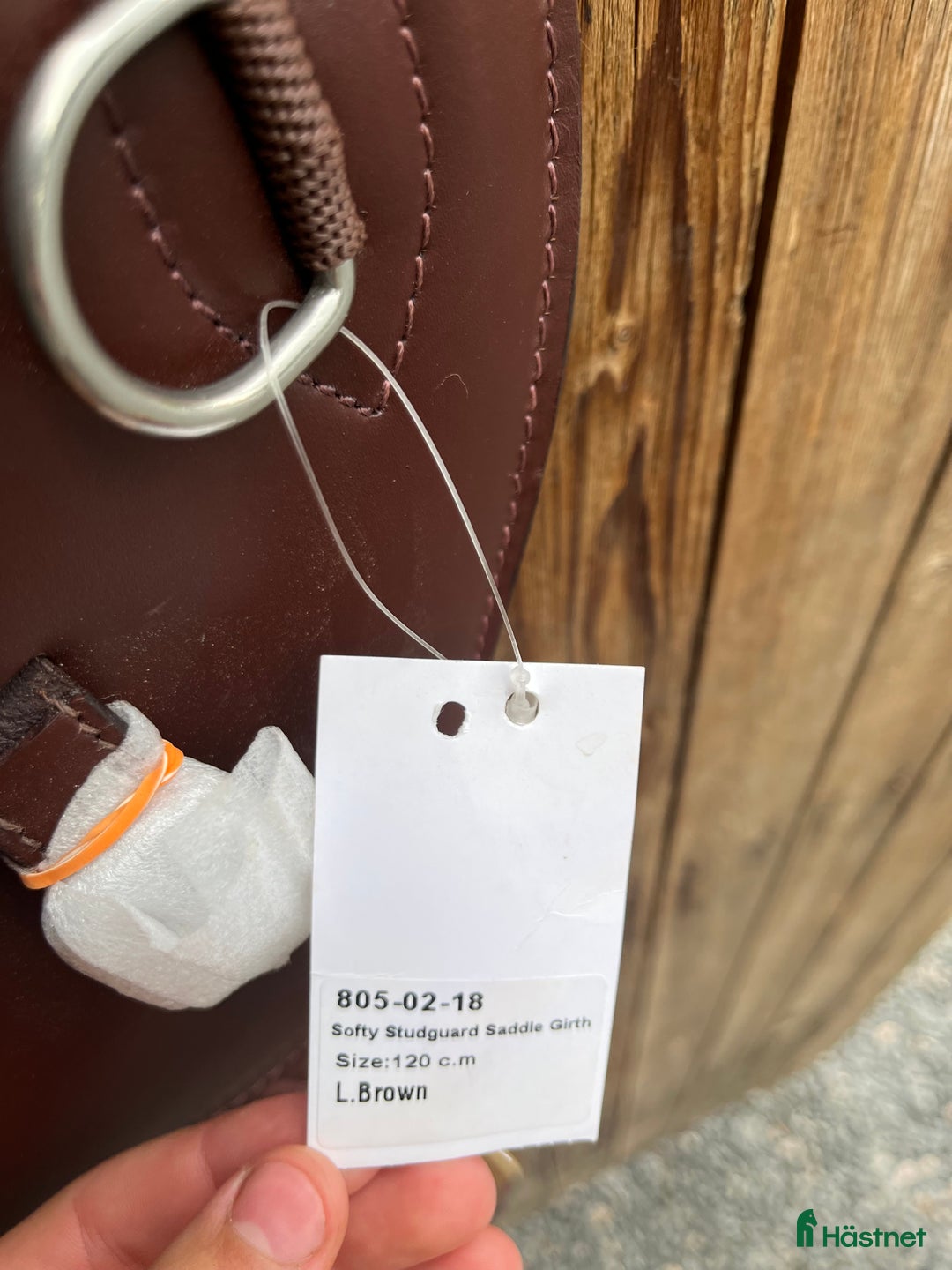 Sadeltillbehör hästutrustning till salu: Ny Brun magplatta, 120 cm i Kristianstad - Annons 3