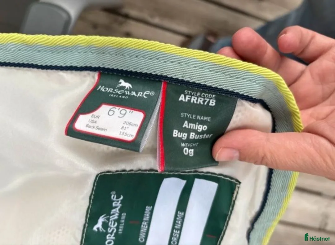 Täcken hästutrustning till salu: Amigo Bug Buster 155cm - Annons 2