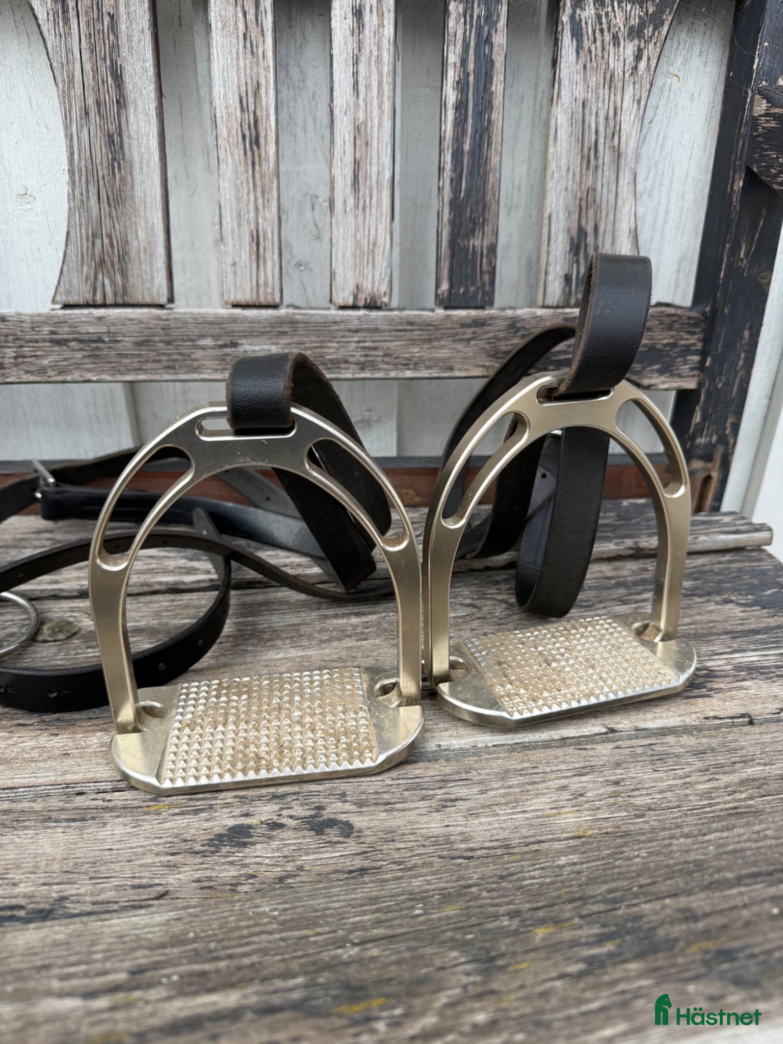 Stigbyglar hästutrustning JIN STIRRUPS silver - Annons 1