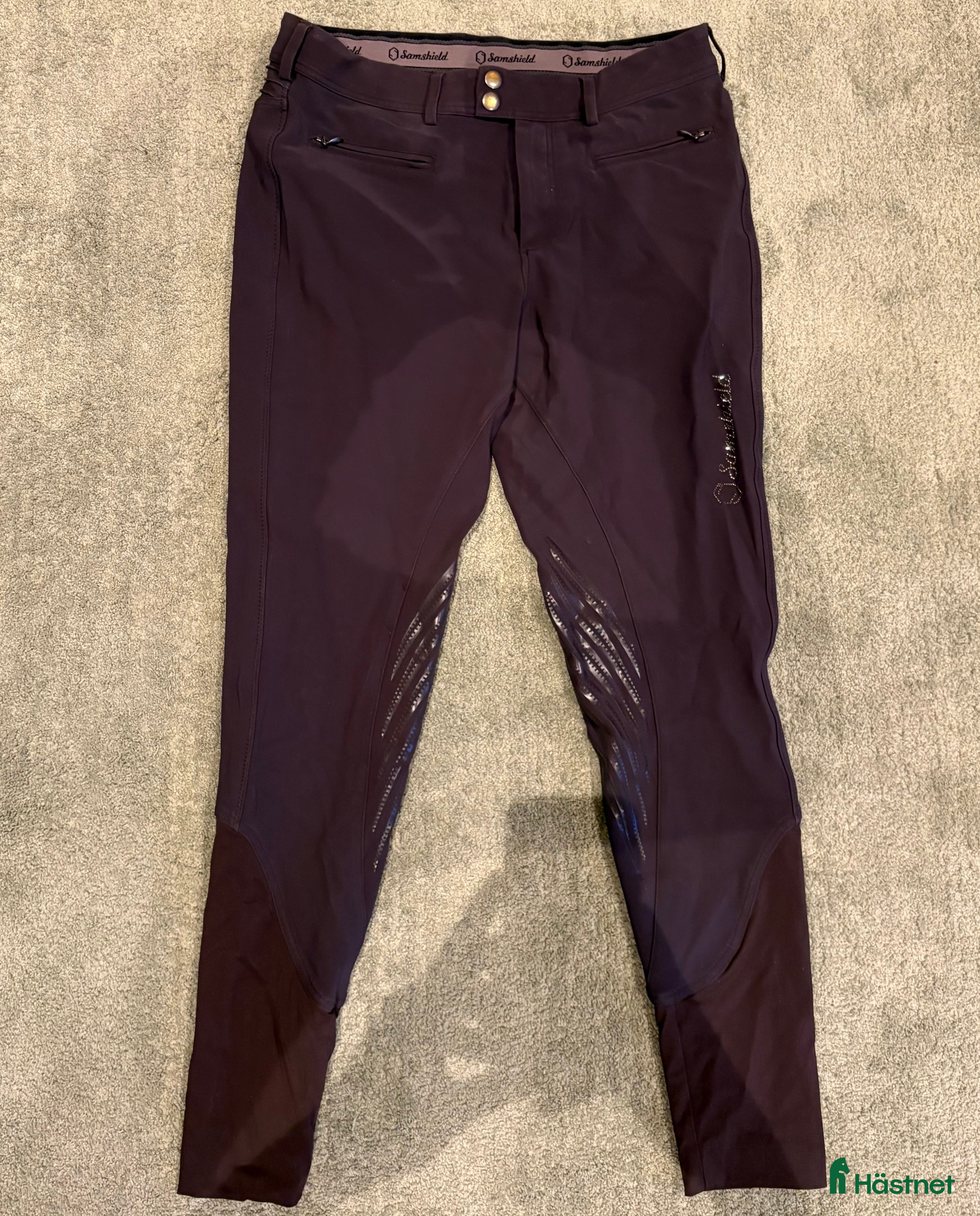 Ridbyxor ryttarutrustning till salu: Samshield ridbyxor  i Sigtuna - Annons 2