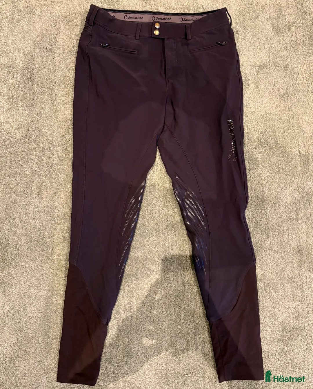 Ridbyxor ryttarutrustning till salu: Samshield ridbyxor  i Sigtuna - Annons 1
