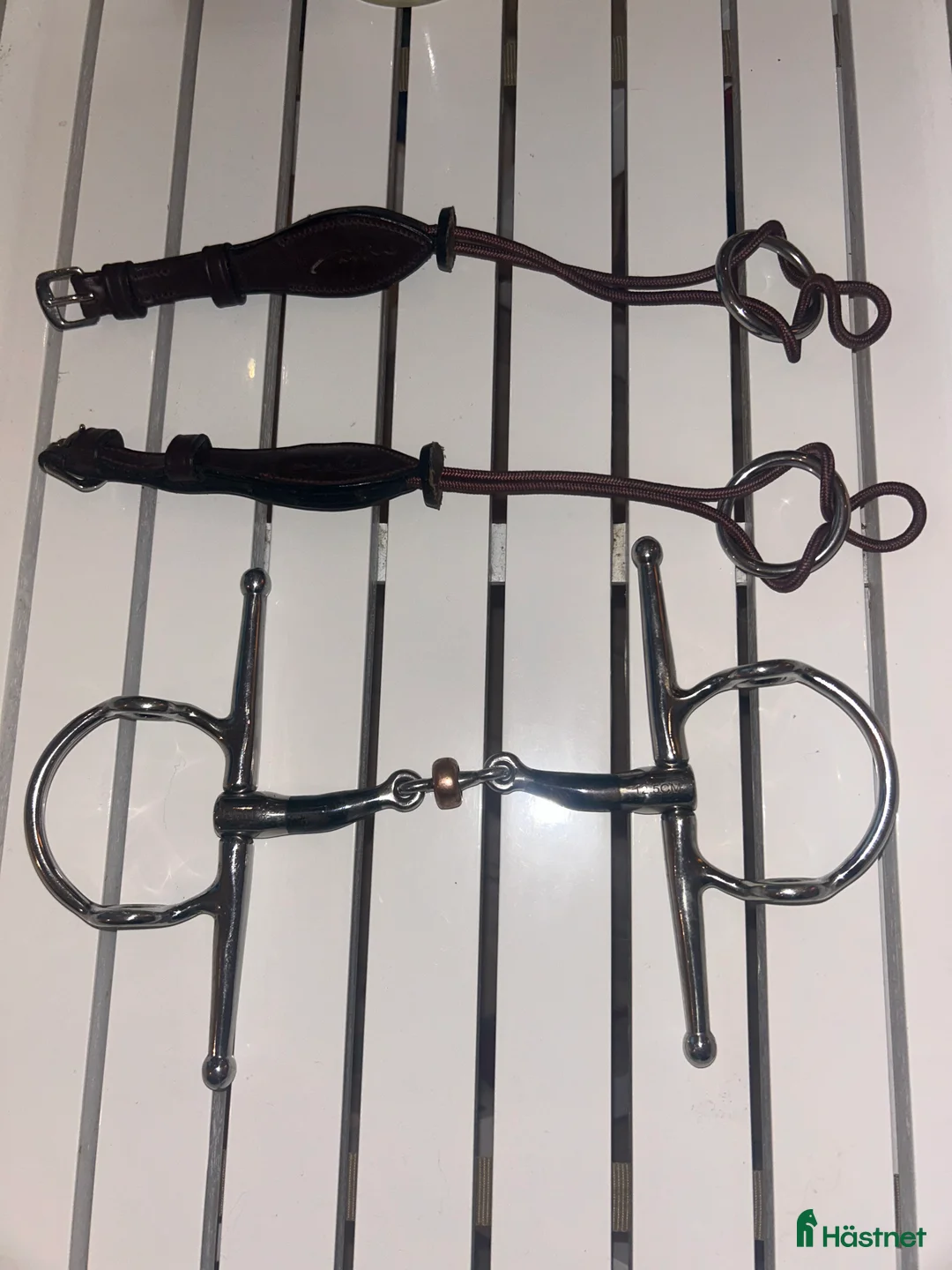 Bett hästutrustning till salu: Julia Sweet iron Fullcheek gag  - Annons 2