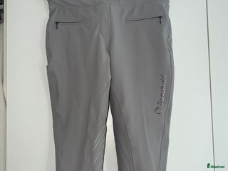 Ridbyxor ryttarutrustning till salu: Ljusgråa Samshield ridbyxor i Kristianstad - Annons 3