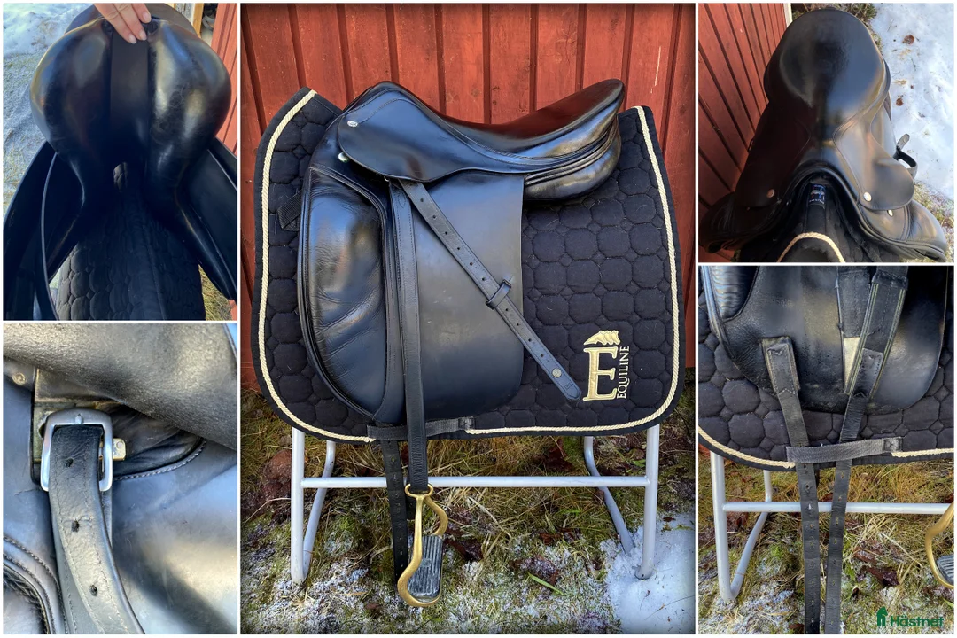 Sadlar hästutrustning till salu: Amerigo DJ 16,5' flatback island/dressyr - Annons 1