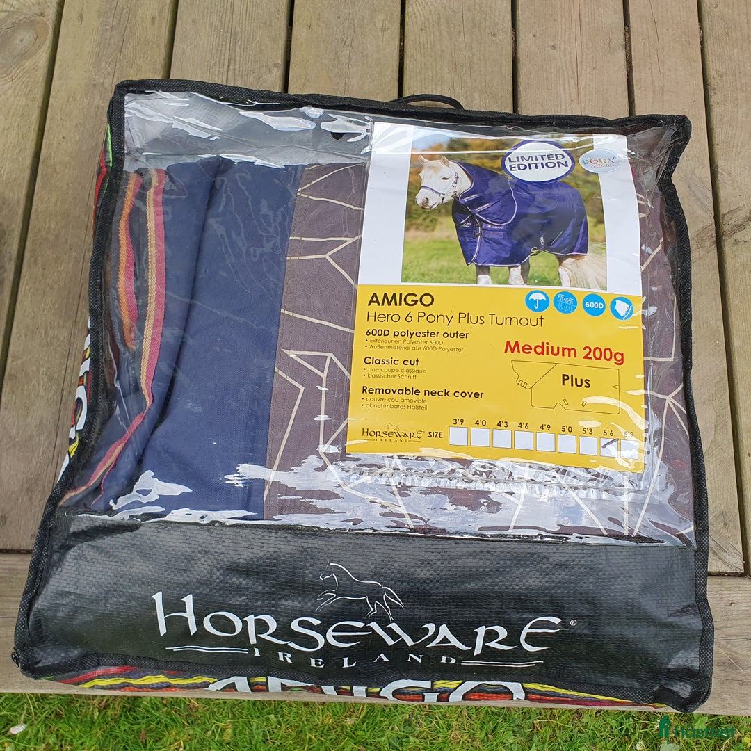 Täcken hästutrustning till salu: Horseware Amigo Hero pony plus  i Tranås - Bild 6