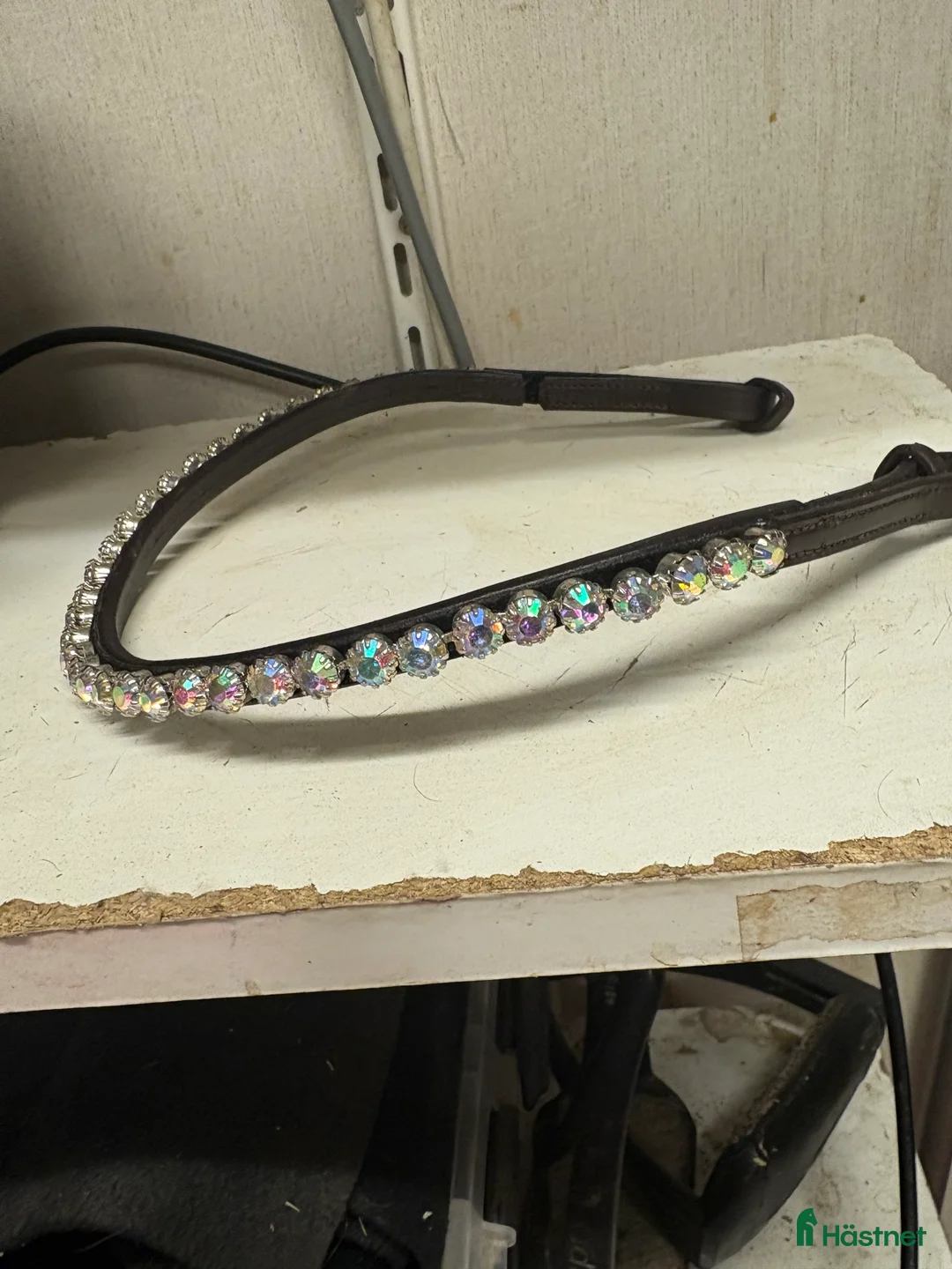 Träns hästutrustning till salu: Pannband rainbowstenar i Arvika - Annons 1